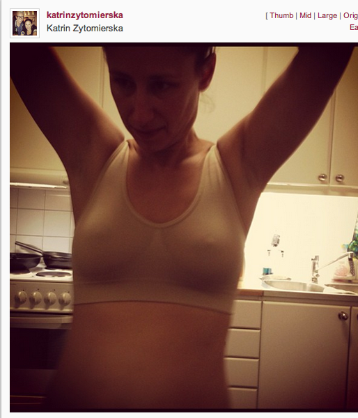 Katrin Zytomierska, BH, Bröst, Genomskinlig